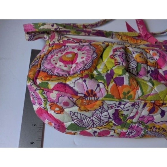 Vera Bradley Mini Hipster Crossbody Purse Multicolor Flower‎ Bag - Picture 4 of 11
